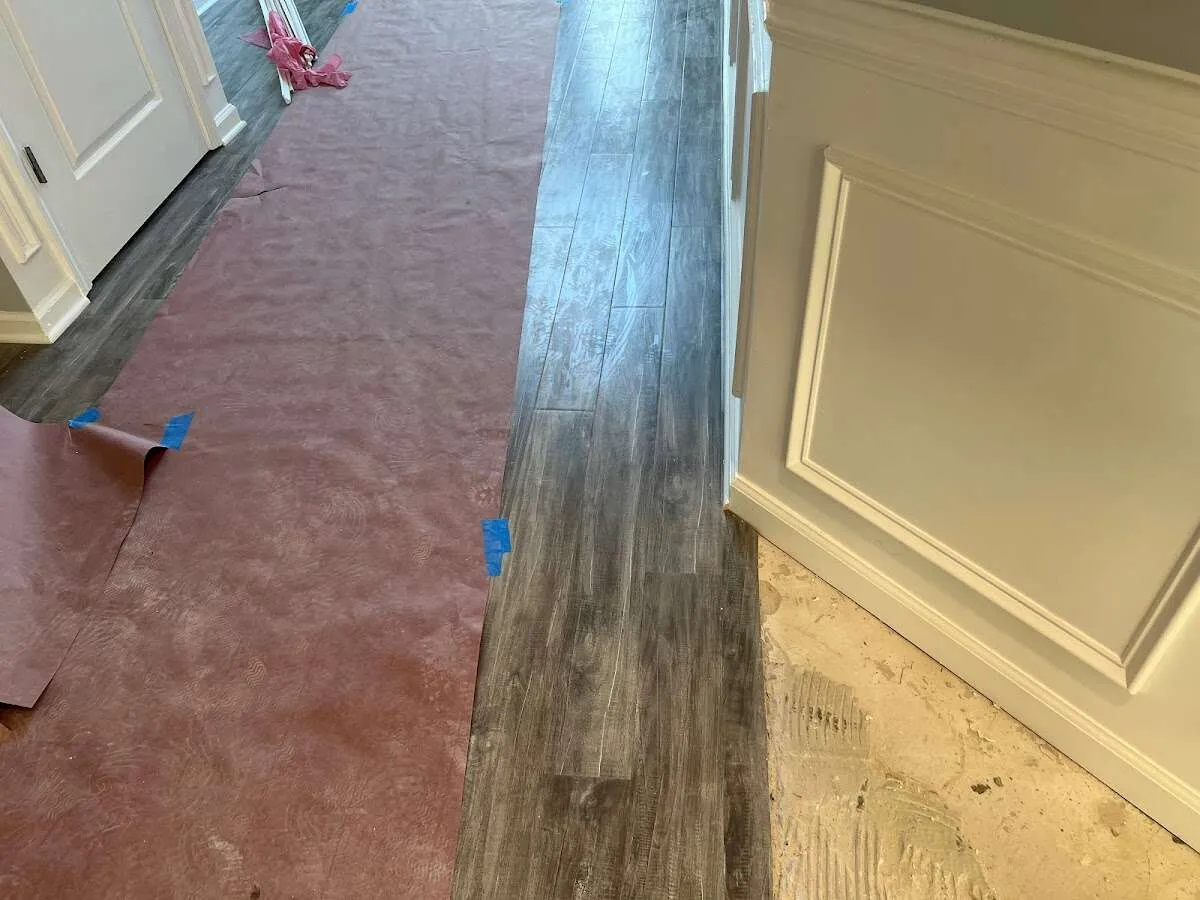 Completed marble shower restoration in Lower Makefield